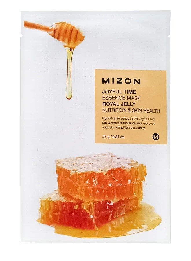 Мизон Тканевая маска с экстрактом маточного молочка, 23 г (Mizon, Joyful Time) фото 0