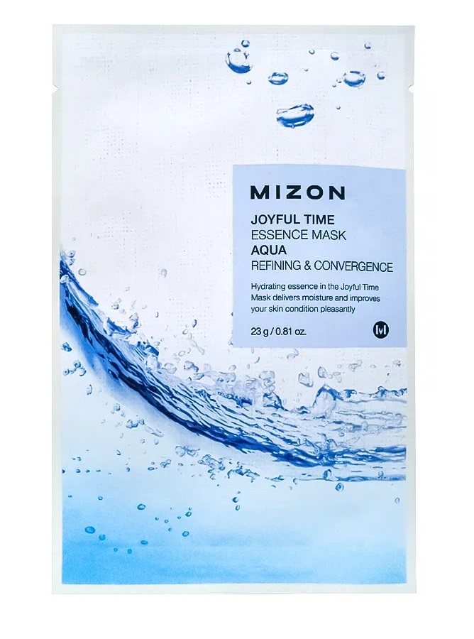 Mizon Тканевая маска с морской водой, 23 г (Mizon, Joyful Time)