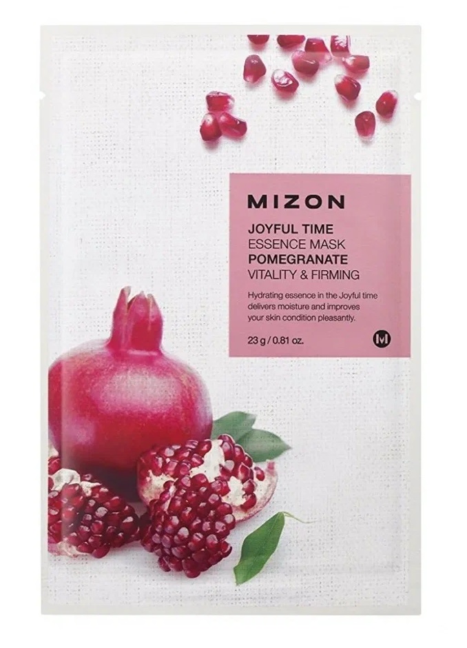 Мизон Тканевая маска с экстрактом гранатового сока, 23 г (Mizon, Joyful Time) фото 0