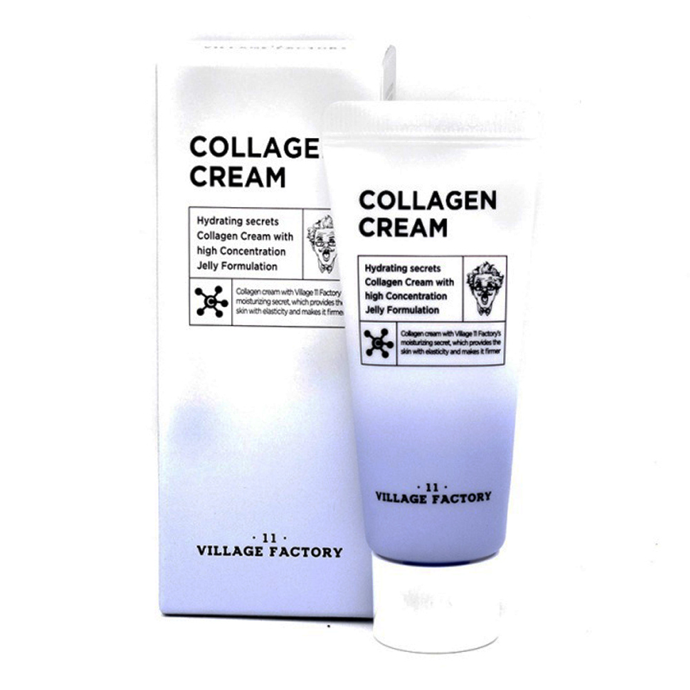 Вилич 11 Фактори Крем для лица увлажняющий с коллагеном, 20 мл (Village 11 Factory, Collagen) фото 0