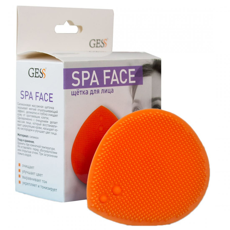 Гесс Щётка для лица Spa Face, 1 шт (Gess, Процедуры для лица) фото 4
