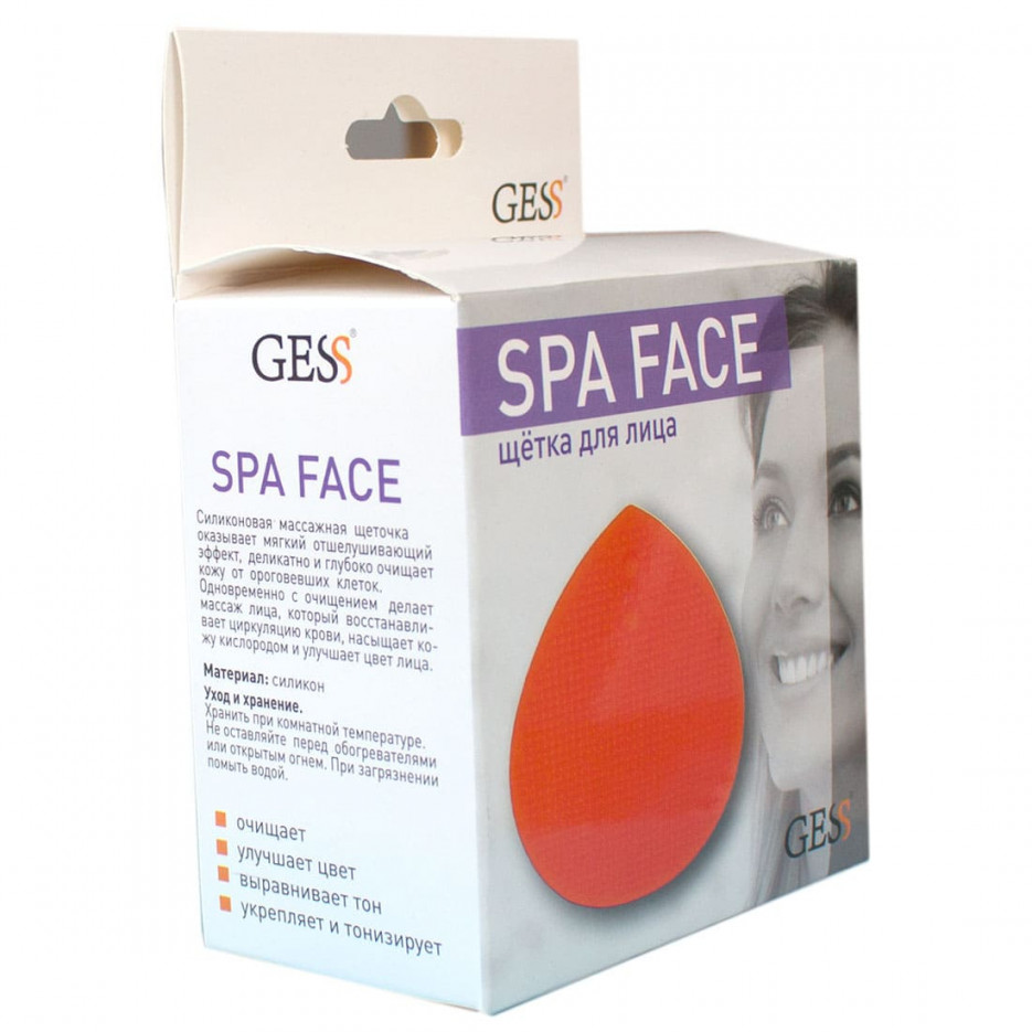 Гесс Щётка для лица Spa Face, 1 шт (Gess, Процедуры для лица) фото 5