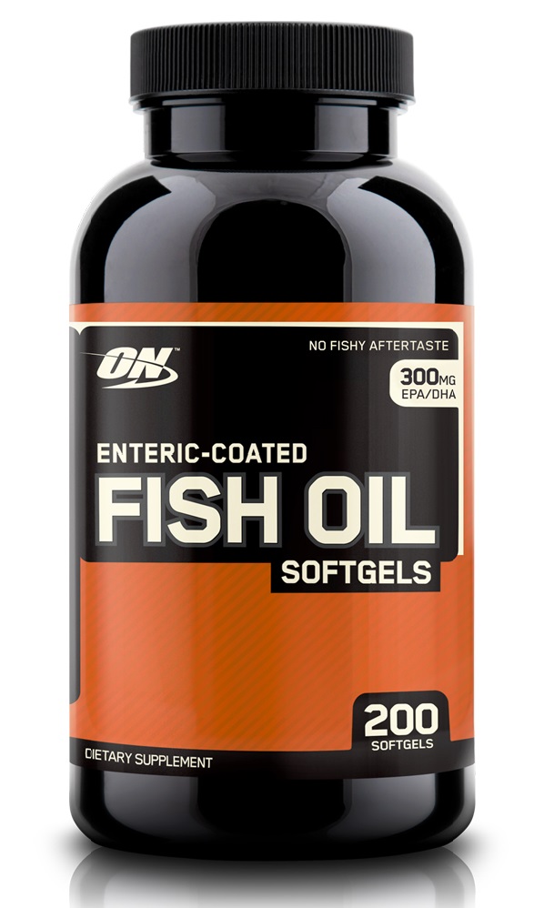 Оптимум Нутришен Рыбий жир Fish Oil Softgels, 200 капсул (Optimum Nutrition, ) фото 0