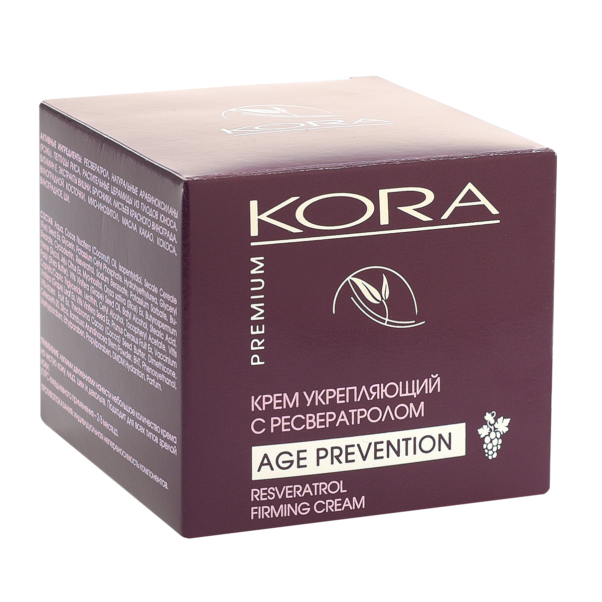  Крем укрепляющий с ресвератролом, 50 мл (Кора, Age Prevention) фото 3