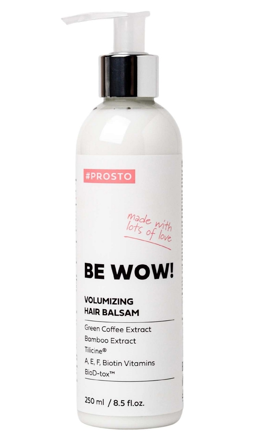 Просто Косметикс Бальзам-маска для объема и сияния волос Be Wow, 250 мл (Prosto  Cosmetics, Волосы) фото 0