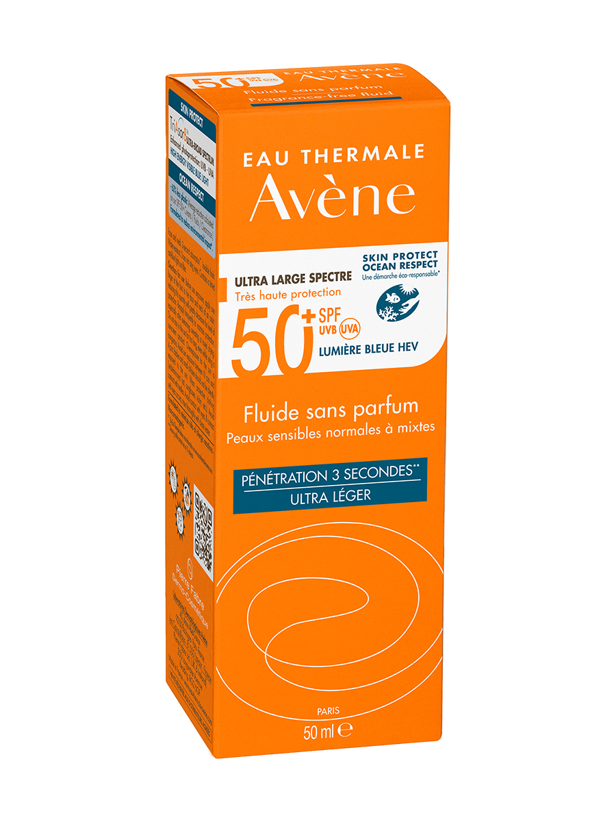 Авен Флюид солнцезащитный для проблемной кожи SPF 50+, 50 мл (Avene, Cleanance) фото 4