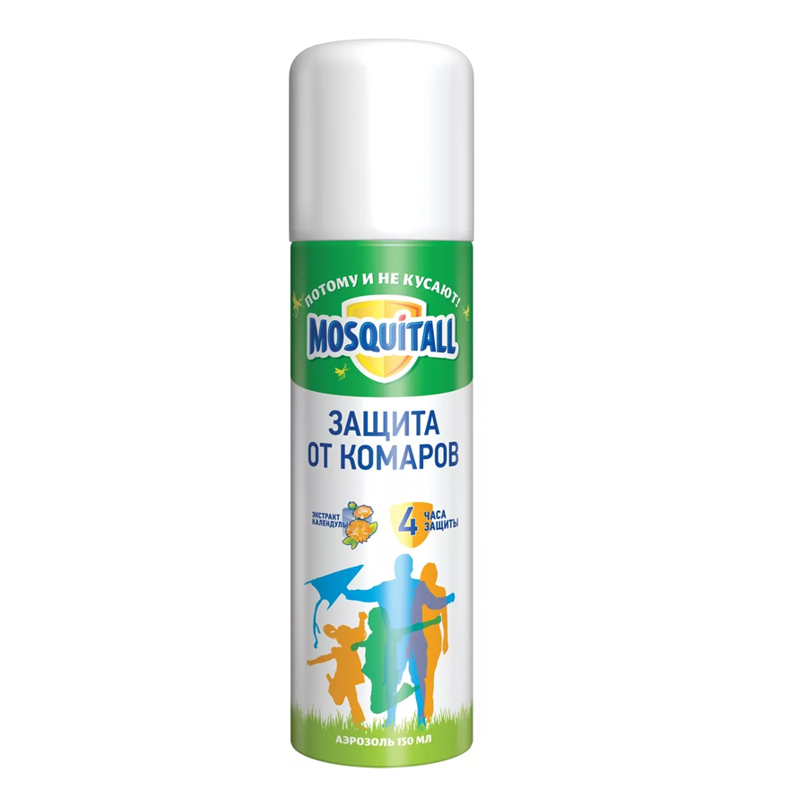 

Mosquitall Аэрозоль "Универсальная защита от комаров", 150 мл (Mosquitall, )