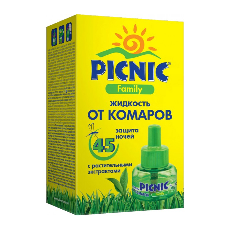 Пикник Жидкость от комаров 