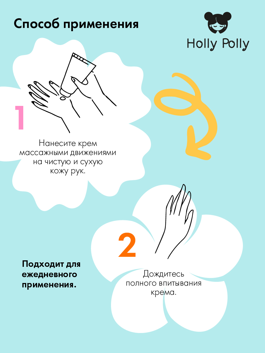 Холли Полли Питательный крем для рук Bounty Coconut, 75 мл (Holly Polly, Foot & Hands) фото 5
