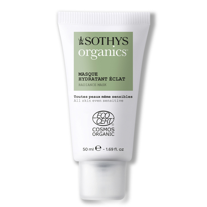 Купить Sothys Увлажняющая маска для лица придающая сияние коже Moisturizing radiance mask, 50 мл (Sothys, Organics), Франция