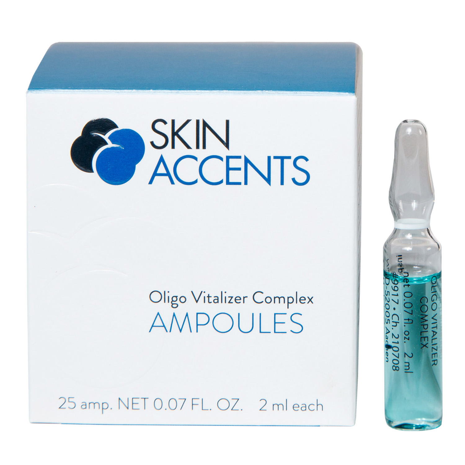 

Inspira Cosmetics Активный минерализующий концентрат с экстрактом водорослей Oligo Vitalizer Complex, 25 ампул x 2 мл (Inspira Cosmetics, Skin Accents), Skin Accents