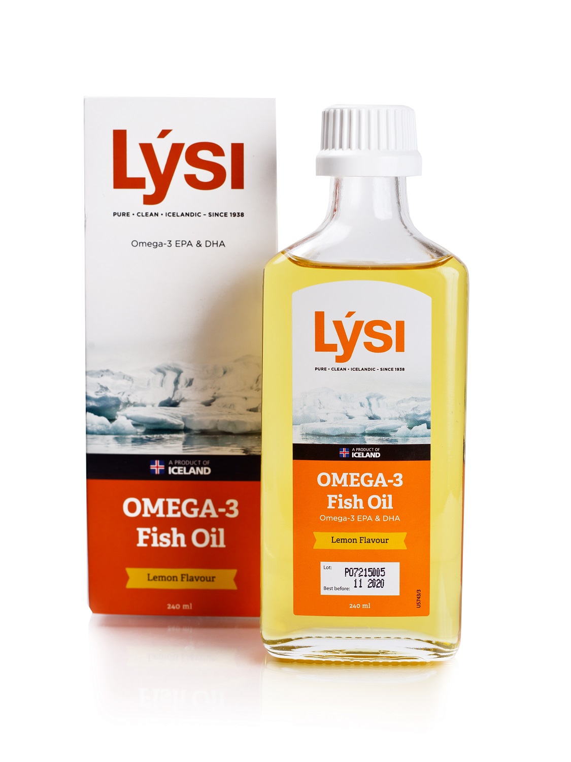Lysi Рыбий жир омега-3 со вкусом лимона, 240 мл (Lysi, ) lysi омега 3 витамин d капсулы 60 шт