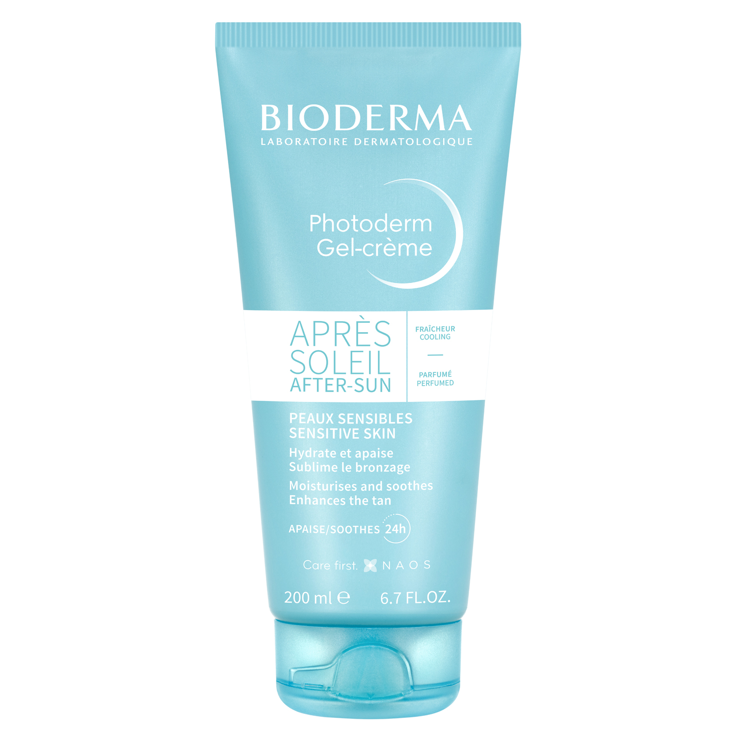 Bioderma Гель-крем после солнца, 200 мл (Bioderma, Photoderm) гель крем после солнца для чувствительной обезвоженной кожи photoderm bioderma биодерма туба 200мл