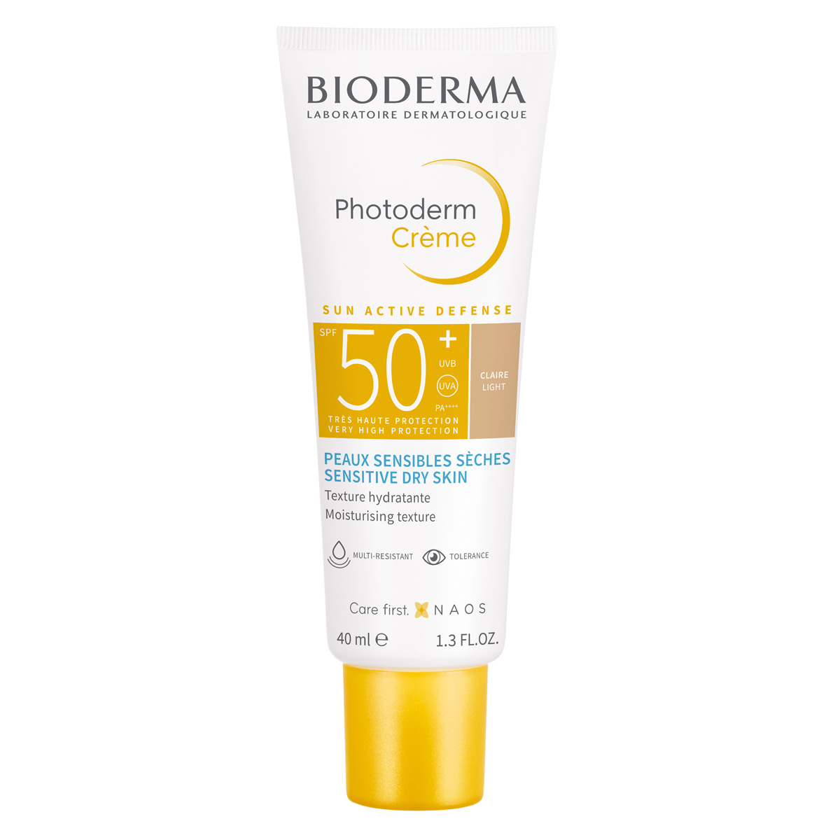 Bioderma Солнцезащитный тональный крем SPF 50+, светлый оттенок, 40 мл (Bioderma, Photoderm)
