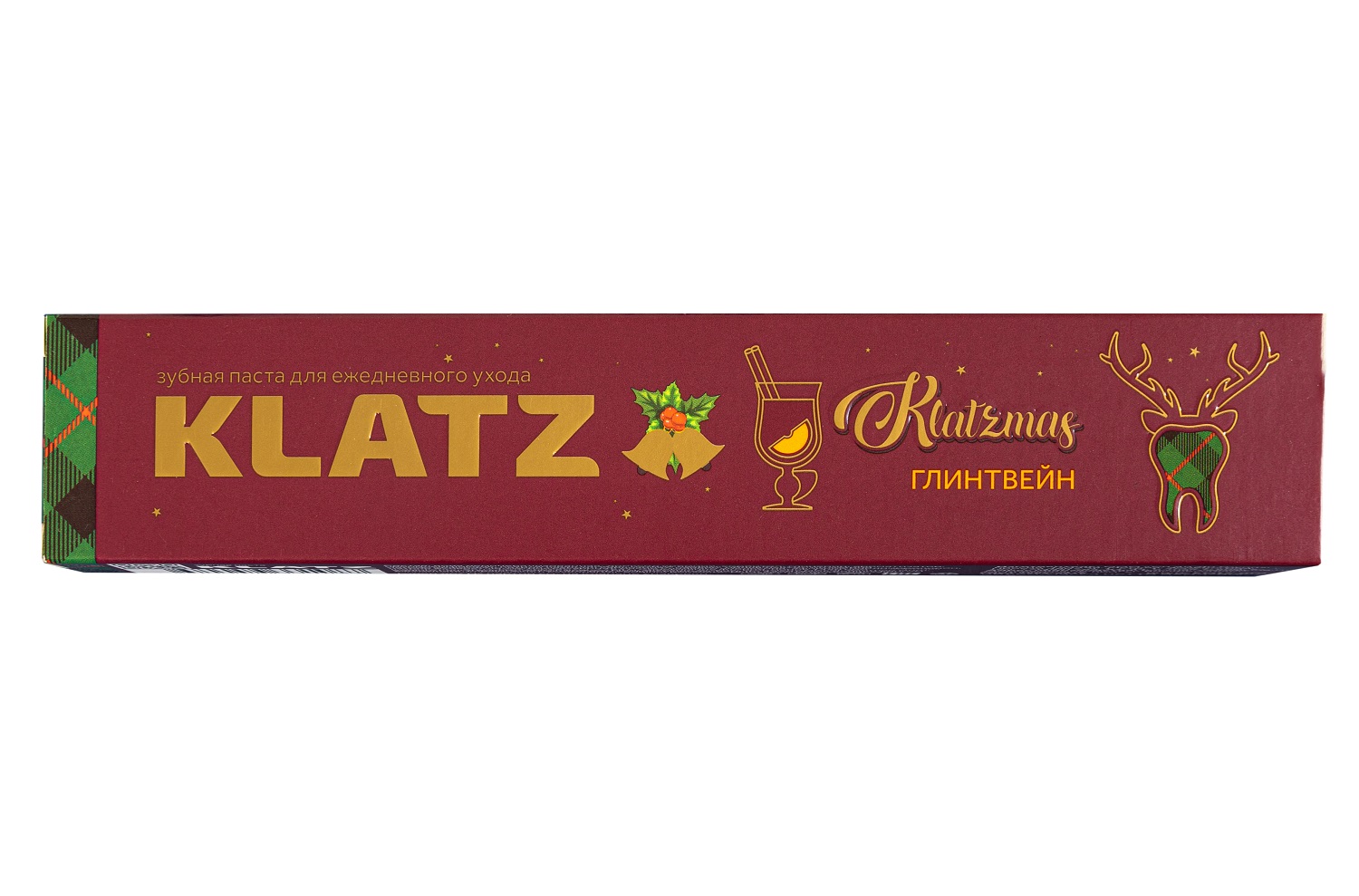 Клатц Зубная паста «Глинтвейн», 75 мл (Klatz, Рождественская серия) фото 3