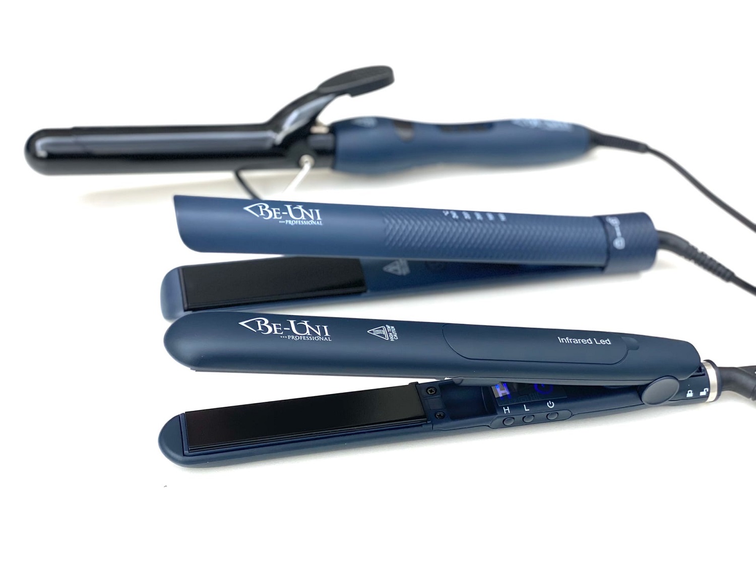 Би-Юни Утюжок для выпрямления волос Diving Pro Iron с покрытием турмалиновый кварц (Be-Uni, Diving Collection) фото 3