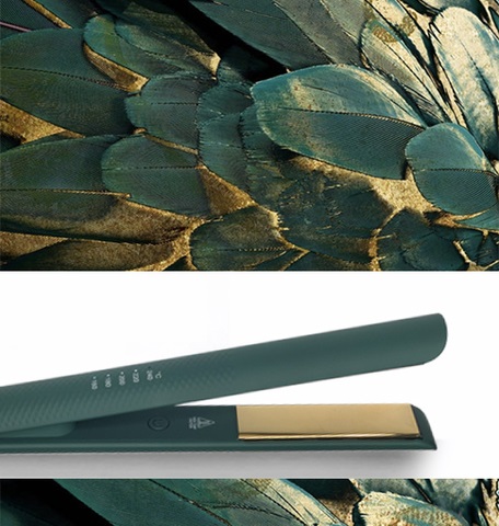 Би-Юни Утюжок для выпрямления волос с золотым зеркальным титановым покрытием (Be-Uni, Titan Gold Collection) фото 4