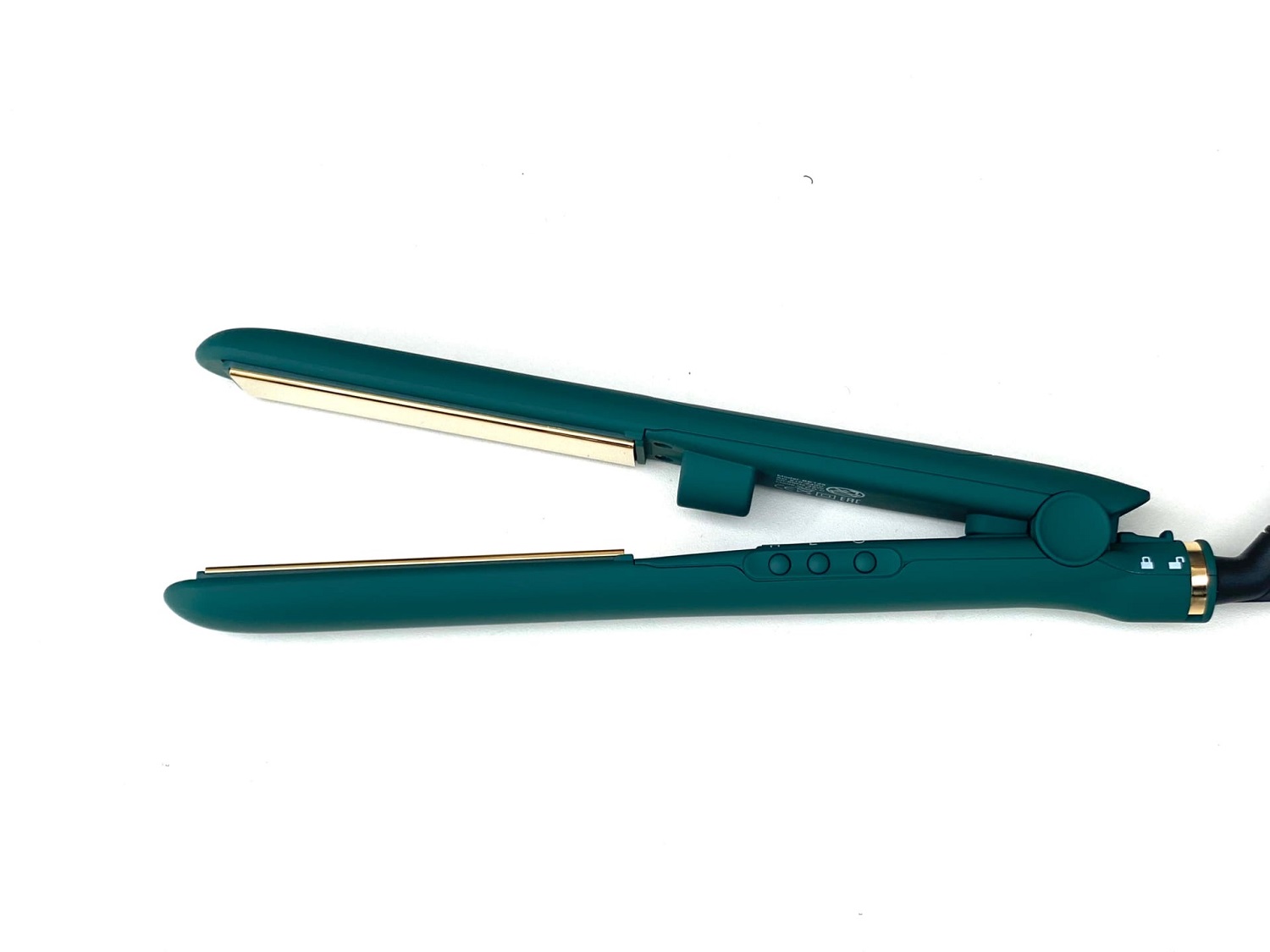 Би-Юни Утюжок для выпрямления волос Gold Titan Pro с золотым зеркальным титановым покрытием (Be-Uni, Titan Gold Collection) фото 1