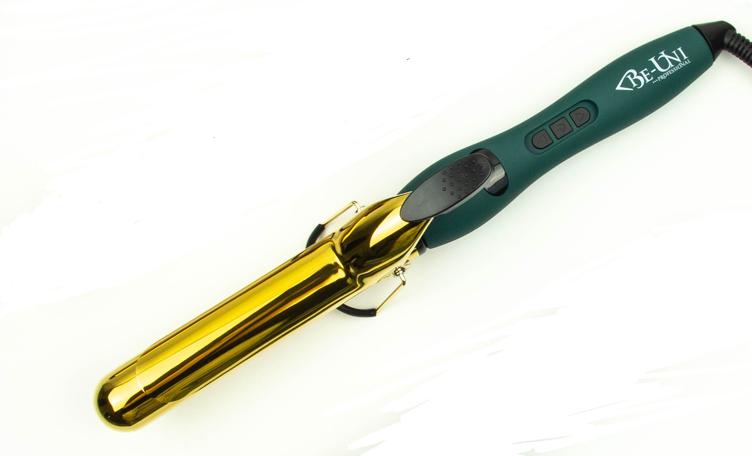 Би-Юни Плойка для завивки волос с золотым зеркальным титановым покрытием, диаметр 32 мм (Be-Uni, Titan Gold Collection) фото 0