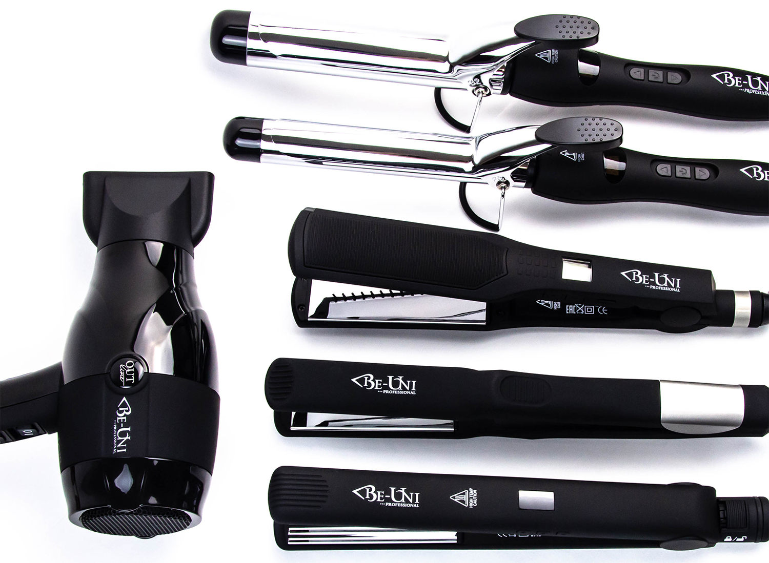 Би-Юни Плойка для завивки волос с зеркальным титановым покрытием, диаметр 32 мм (Be-Uni, Titan Collection) Би-Юни Плойка для завивки волос с зеркальным титановым покрытием, диаметр 32 мм (Be-Uni, Titan Collection) фото 1