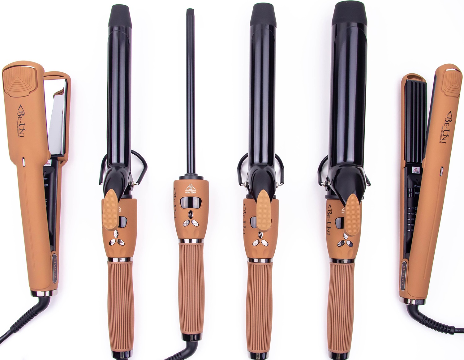 Би-Юни Профессиональный утюжок-гофре для волос Bу Style, узкий (Be-Uni, Be Style Collection) фото 4