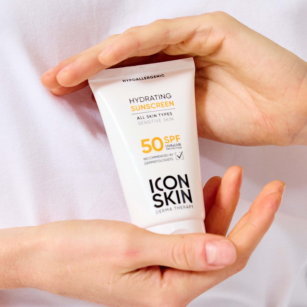 Айкон Скин Увлажняющий солнцезащитный крем SPF 50, 50 мл (Icon Skin, Derma Therapy) фото 4