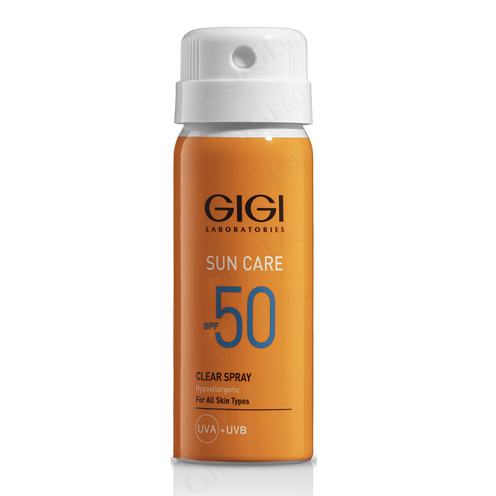 GiGi Солнцезащитный спрей для лица Defense Spray SPF50, 40 мл (GiGi, Sun Care) солнцезащитный спрей для лица defense spray spf50 40 мл