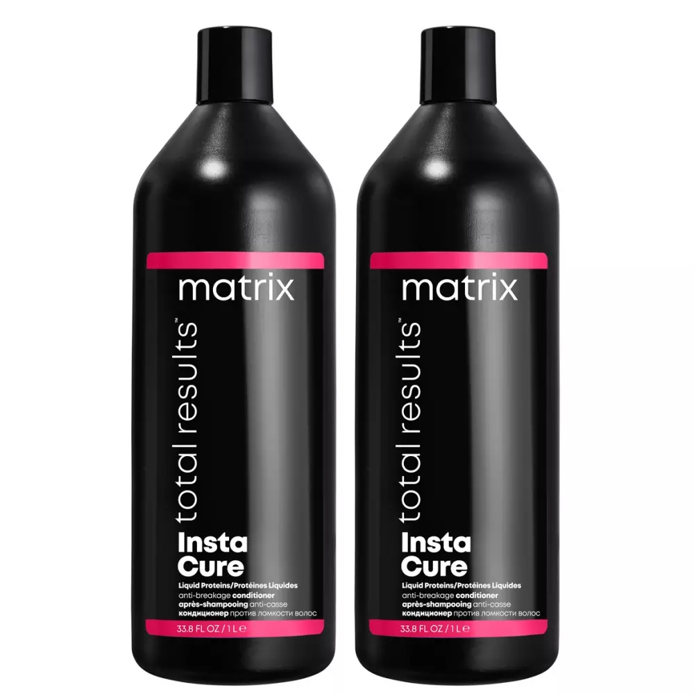 Матрикс Профессиональный кондиционер Instacure для восстановления волос с жидким протеином, 1000 мл х 2 шт (Matrix, Total Results) фото 0