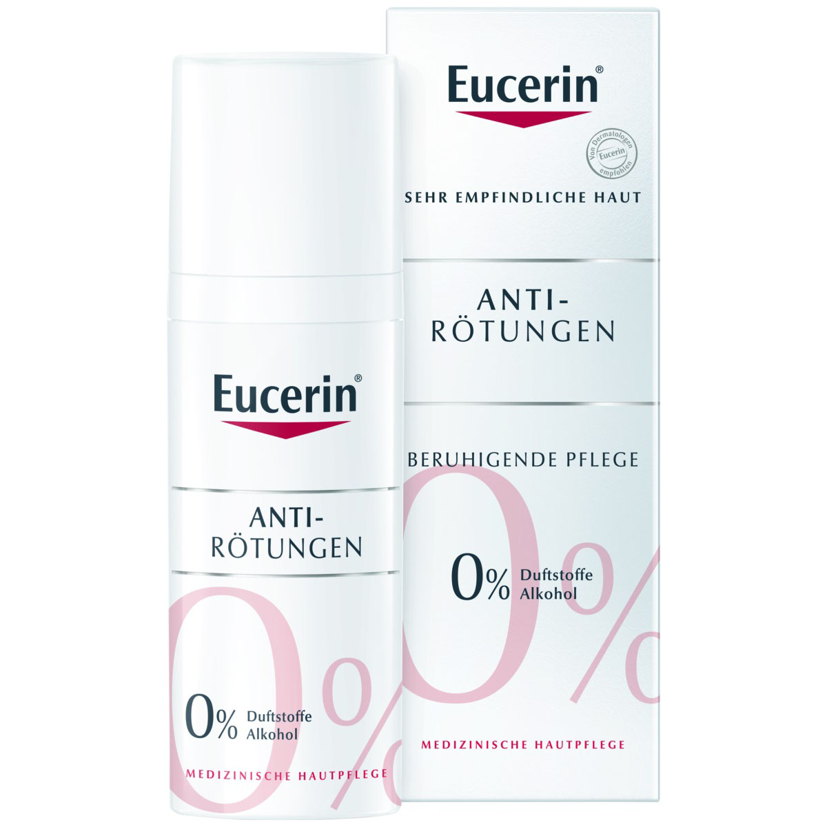 Eucerin Успокаивающий крем AntiRedness, 50 мл (Eucerin, UltraSensitive & AntiRedness) успокаивающий крем eucerin antiredness 50 мл