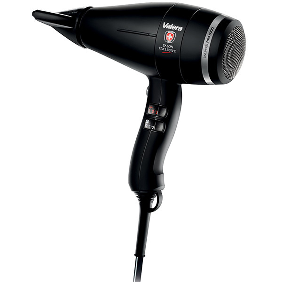 Валера Фен Unlimited Pro 5000 Soft Black, 2400W (Valera, Salon Exclusive) фото 0