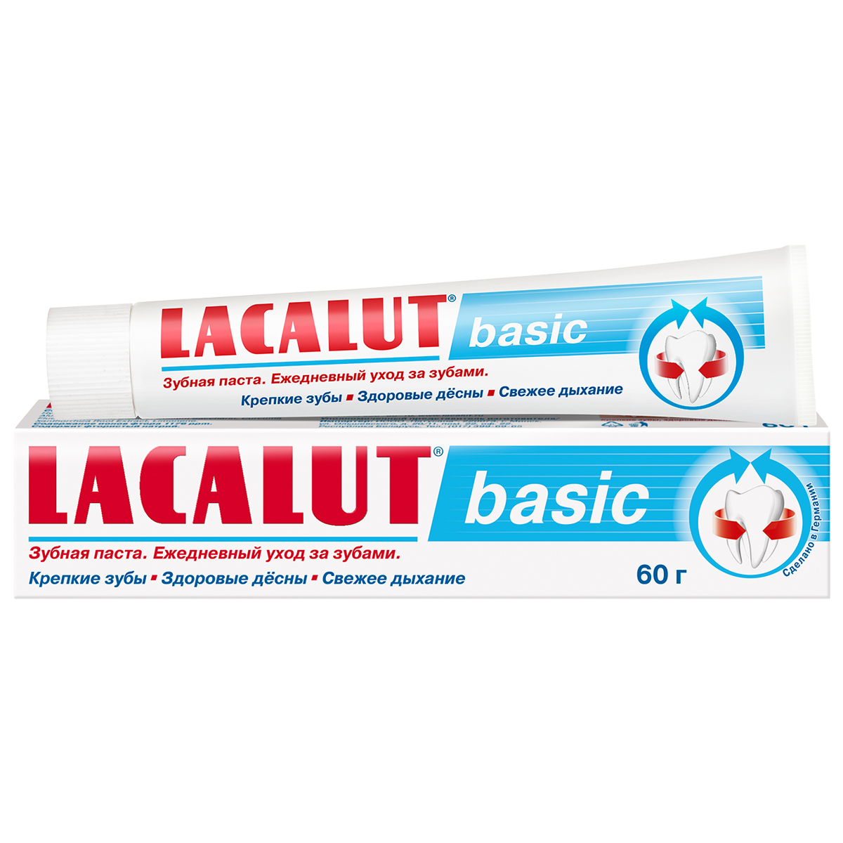 

Lacalut Зубная паста Basic, 60 г (Lacalut, Зубные пасты), Зубные пасты