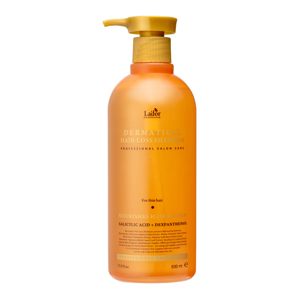 La'Dor Укрепляющий шампунь против выпадения для тонких волос Hair-Loss Shampoo Thin Hair pH 4.8, 530 мл (La'Dor, Dermatical)