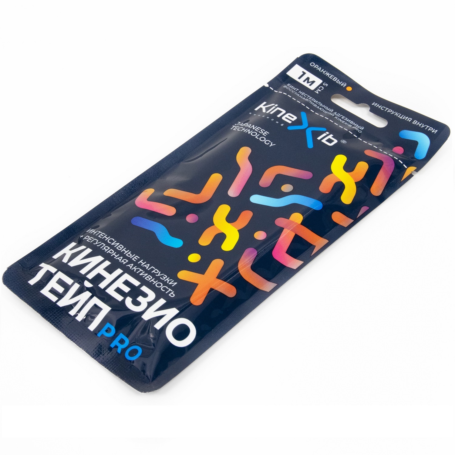 Кинексиб Кинезио тейп Pro 1 м х 5 см, оранжевый (Kinexib, Тейпы) фото 3