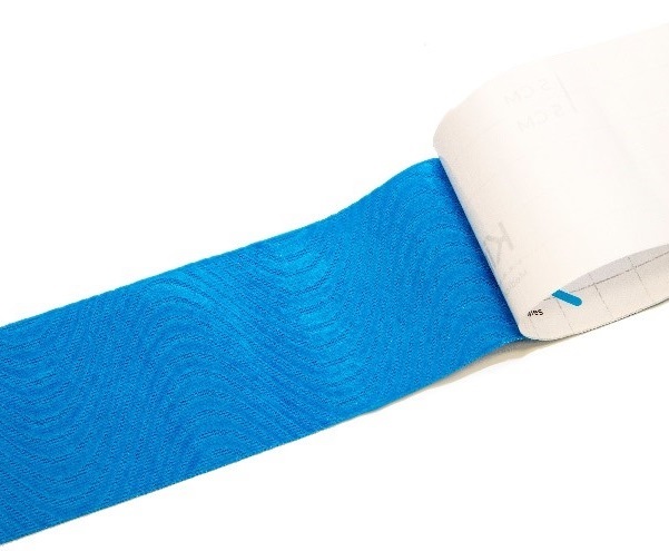 Кинексиб Кинезио тейп Pro 1 м х 5 см, синий (Kinexib, Тейпы) фото 2