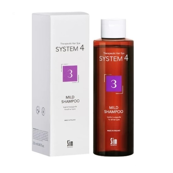 

Sim Sensitive Терапевтический шампунь № 3, 250 мл (Sim Sensitive, System 4), System 4