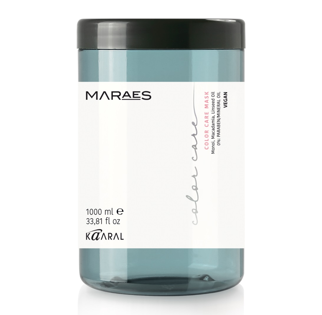 Kaaral Маска для окрашенных и химически обработанных волос Color Care Mask, 1000 мл (Kaaral, Maraes) kaaral набор для окрашенных и химически обработанных волос шампунь 100 мл маска 100 мл kaaral maraes