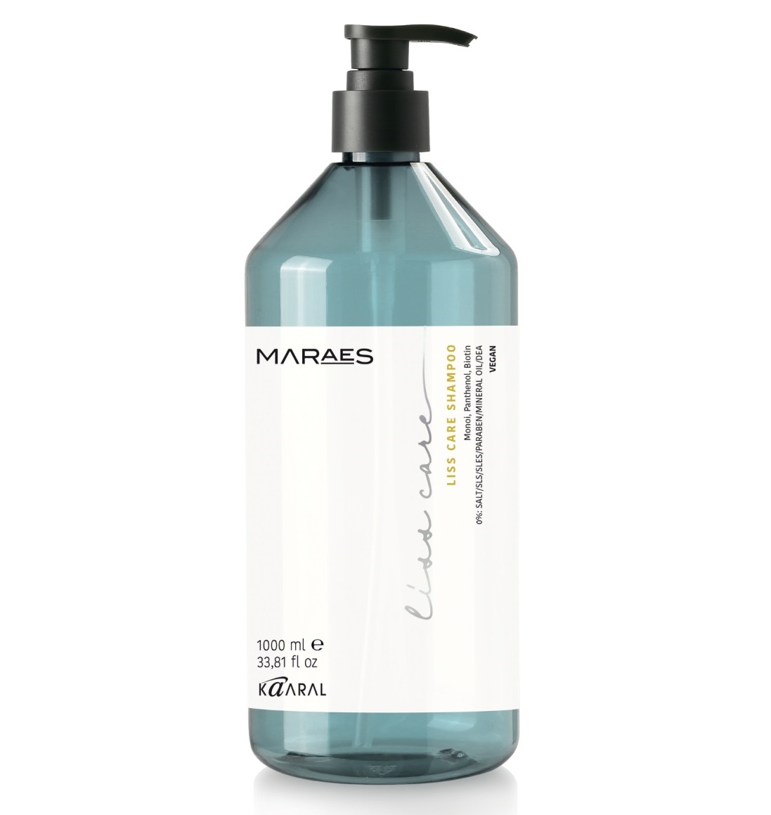 Каарал Разглаживающий шампунь для прямых волос Liss Care Shampoo, 1000 мл (Kaaral, Maraes) фото 0