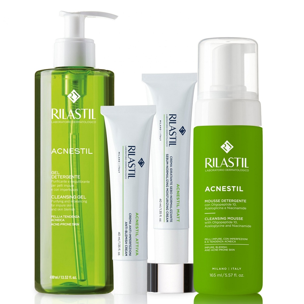 Риластил Легкий пенящийся гель для умывания, 200 мл (Rilastil, Acnestil) фото 3