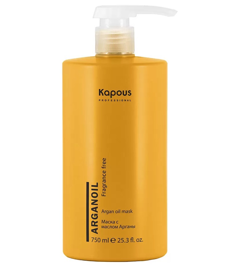 Капус Профессионал Маска с маслом арганы Argan oil Mask, 750 мл (Kapous Professional, Fragrance free) фото 0