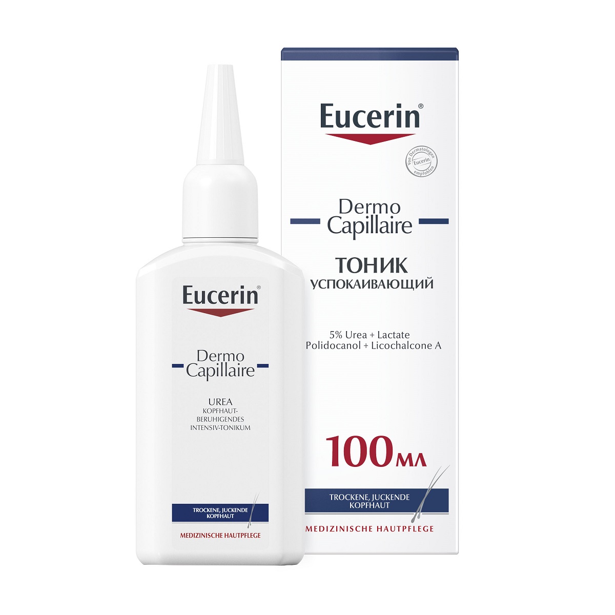 Эуцерин Успокаивающий тоник для кожи головы, 100 мл (Eucerin, DermoCapillaire) фото 0