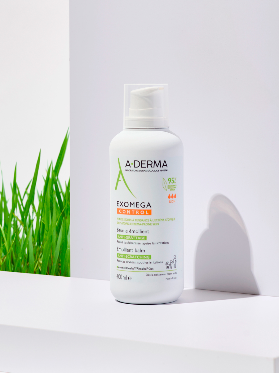 Адерма Смягчающий бальзам для лица и тела, 400 мл (A-Derma, Exomega Control) фото 8