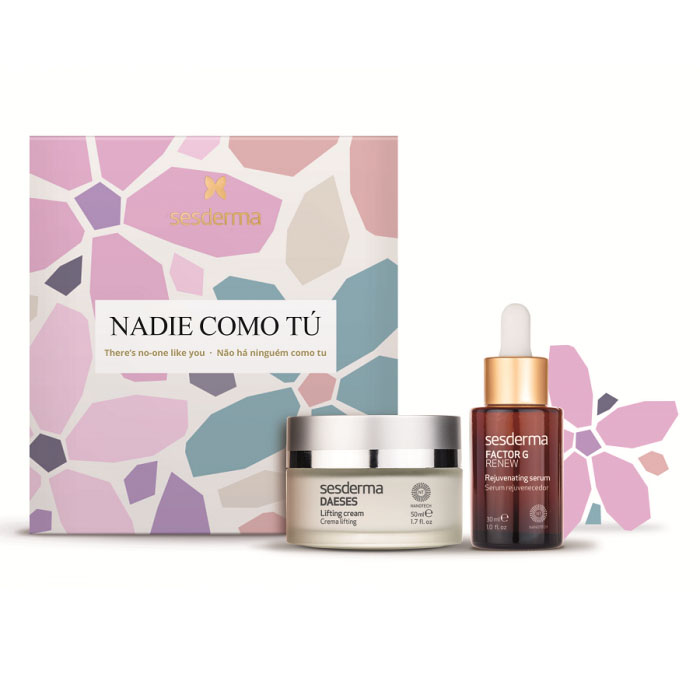 Сесдерма Набор (омолаживающая сыворотка Rejuvenating serum, 30 мл + лифтинг-крем Daeses 50 мл) (Sesderma, Factor G) фото 0