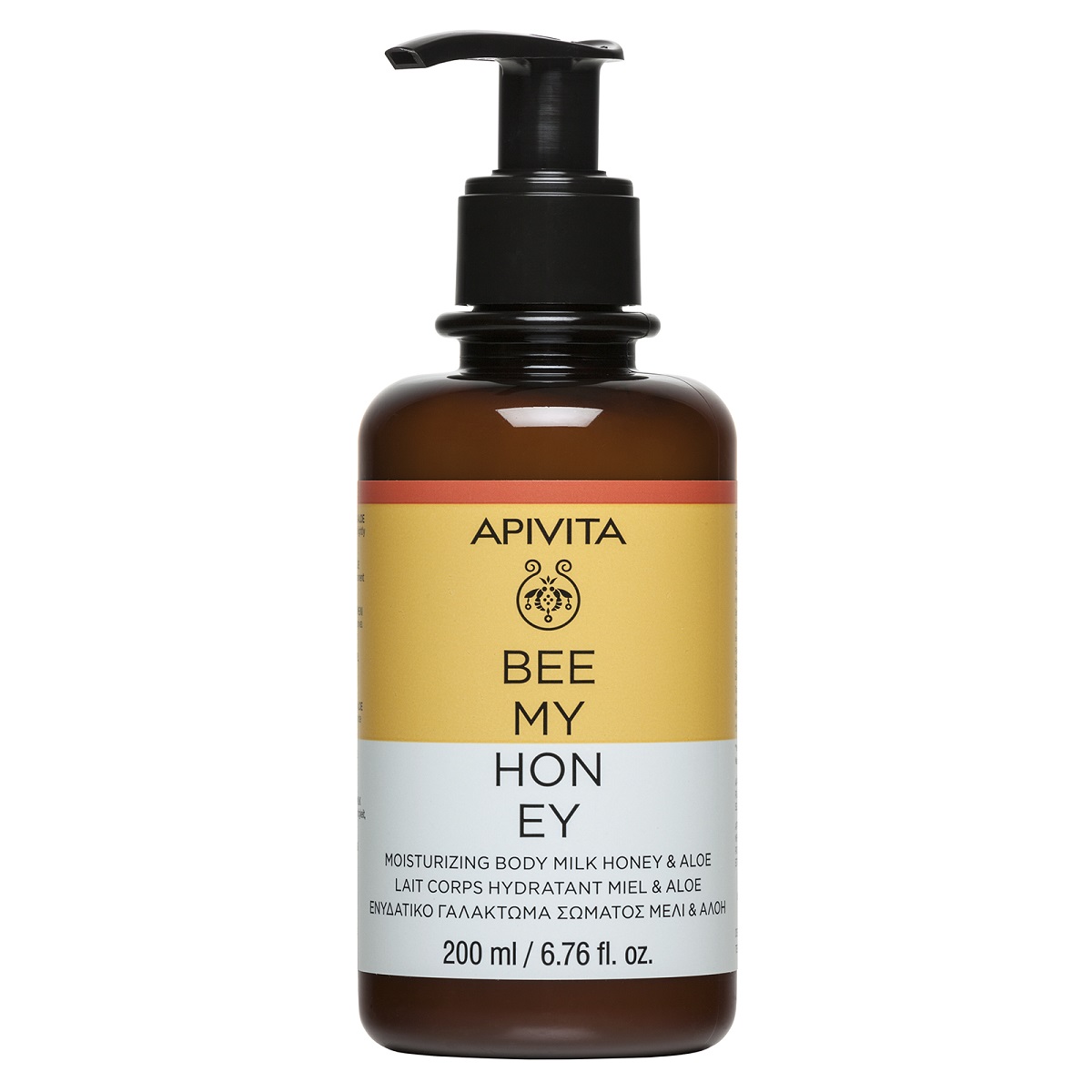 Apivita Увлажняющее молочко для тела Bee My Honey, 200 мл (Apivita, Body)