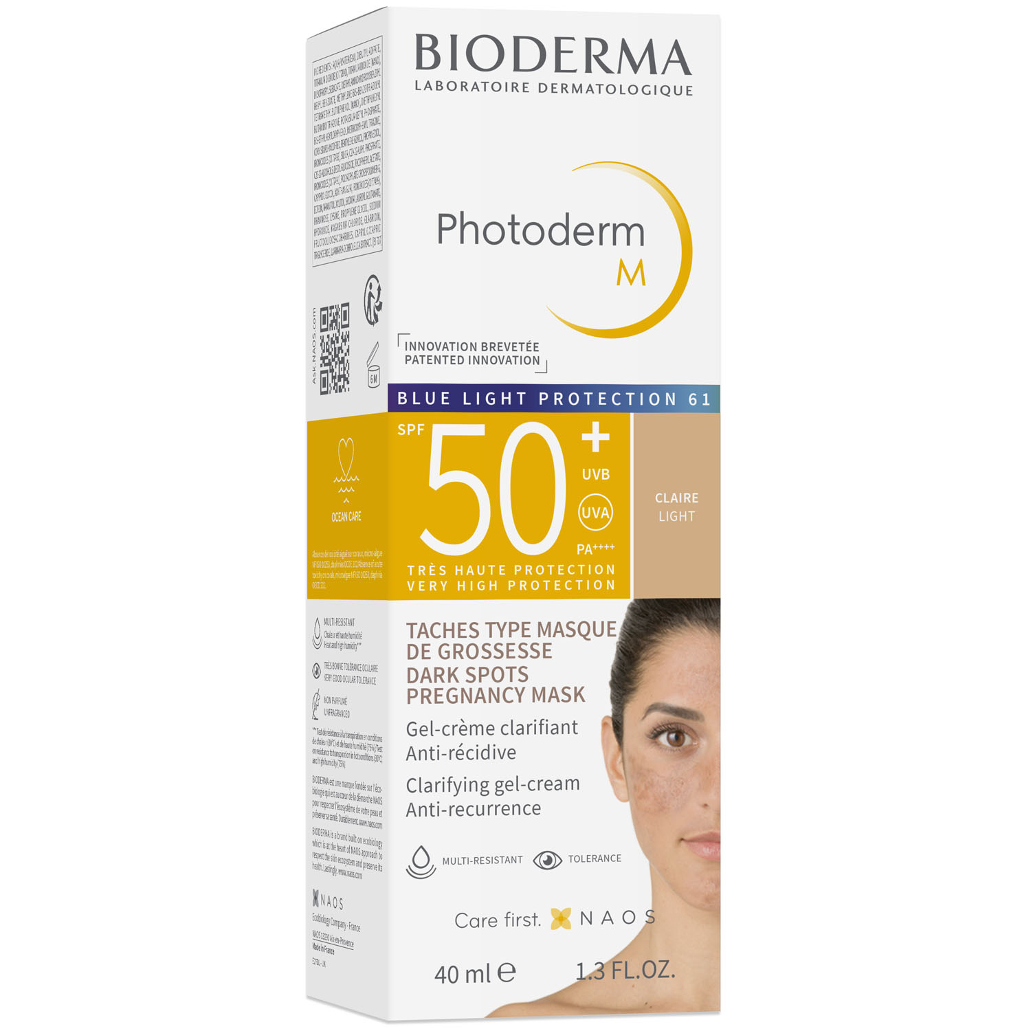 Биодерма Солнцезащитный крем-гель M SPF 50+, светлый оттенок, 40 мл (Bioderma, Photoderm) фото 2
