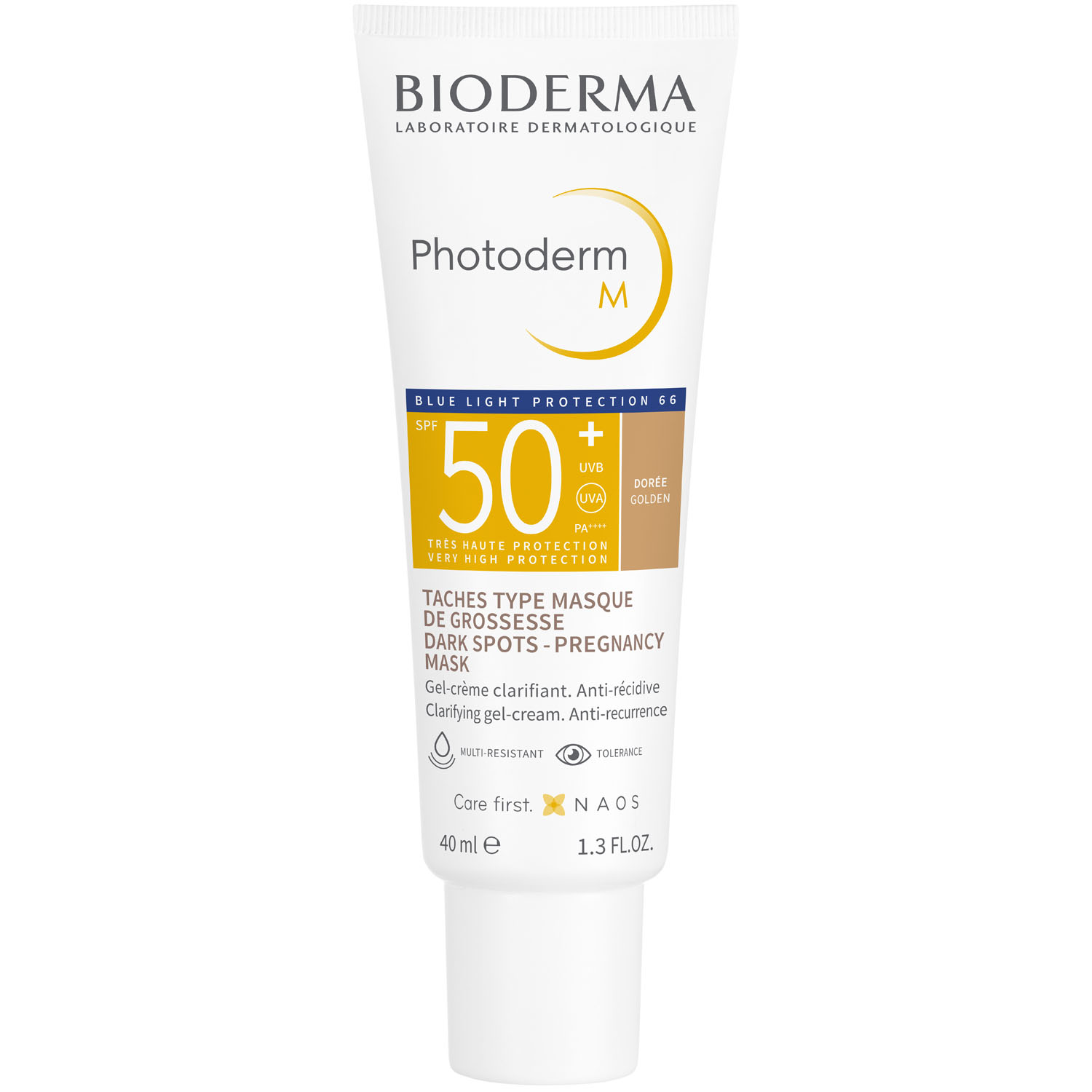 Биодерма Солнцезащитный крем-гель M SPF 50+, темный оттенок, 40 мл (Bioderma, Photoderm) фото 0