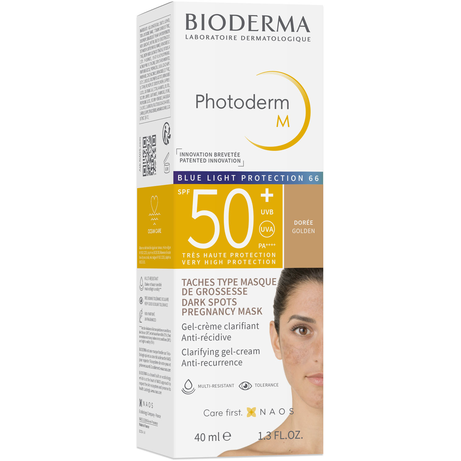 Биодерма Солнцезащитный крем-гель M SPF 50+, темный оттенок, 40 мл (Bioderma, Photoderm) фото 2