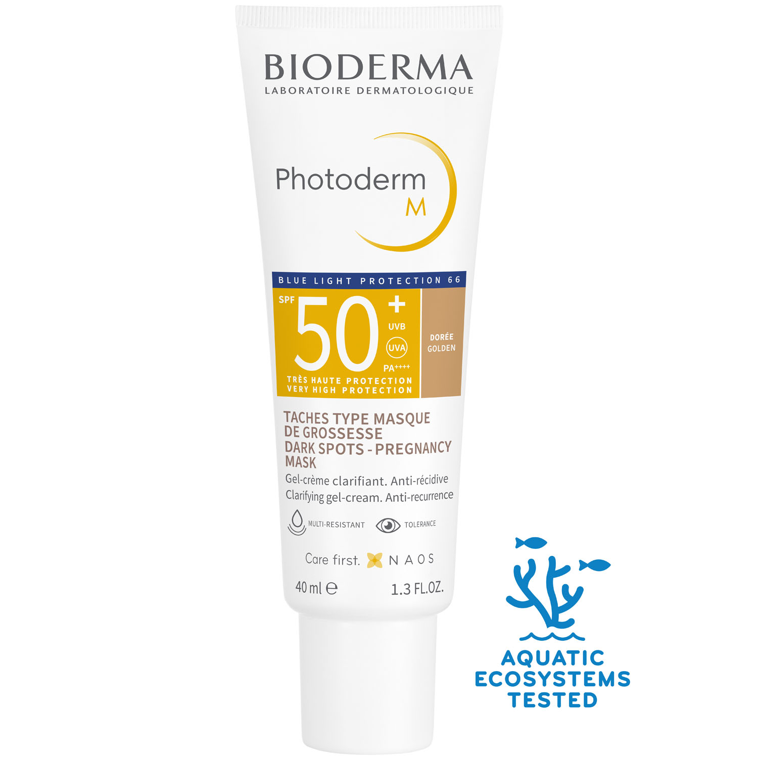 Биодерма Солнцезащитный крем-гель M SPF 50+, темный оттенок, 40 мл (Bioderma, Photoderm) фото 3