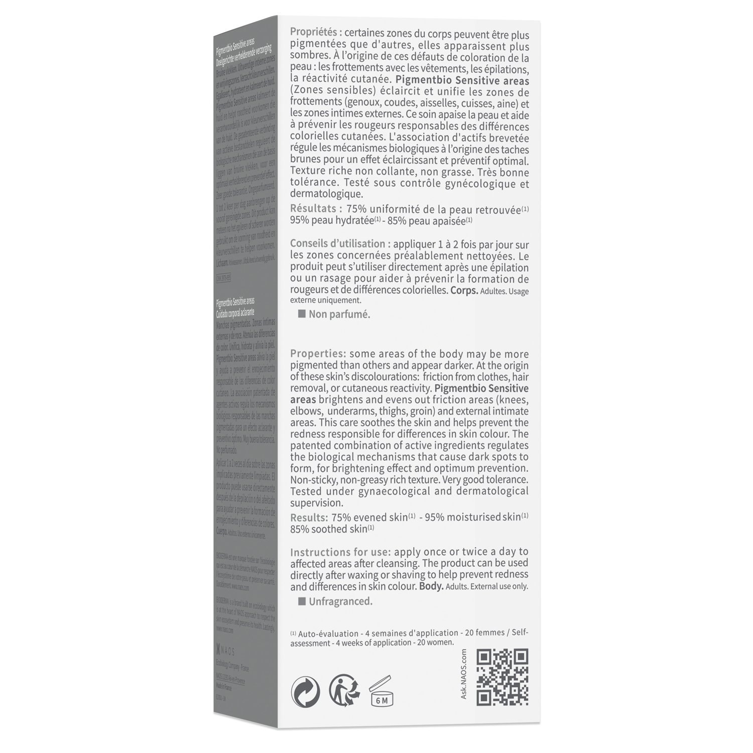 Биодерма Осветляющий крем для чувствительных зон, 75 мл (Bioderma, Pigmentbio) фото 4