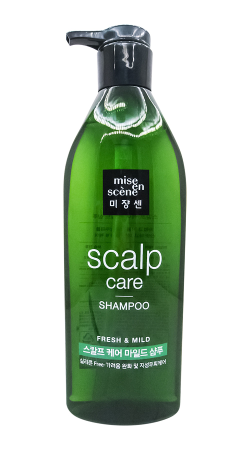 Mise En Scene Восстанавливающий шампунь для чувствительной кожи головы Energy from Jeju Green Tea Scalp Care, 680 мл (Mise En Scene, )