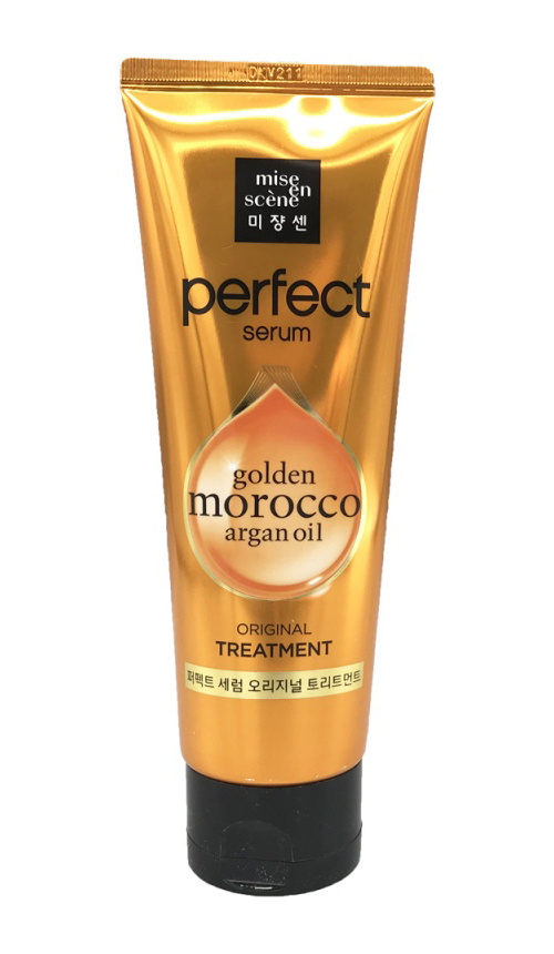

Mise En Scene Маска для поврежденных волос Perfect Serum Treatment Pack Golden Morocco Argan Oil, 180 мл (Mise En Scene, )